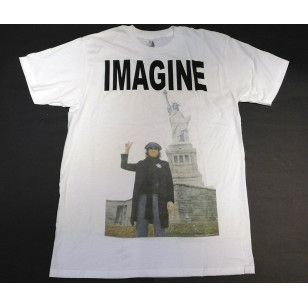 John Lennon - Imagine Peace Official Fitted Jersey T Shirt ( Men S) ***READY TO SHIP from Hong Kong***